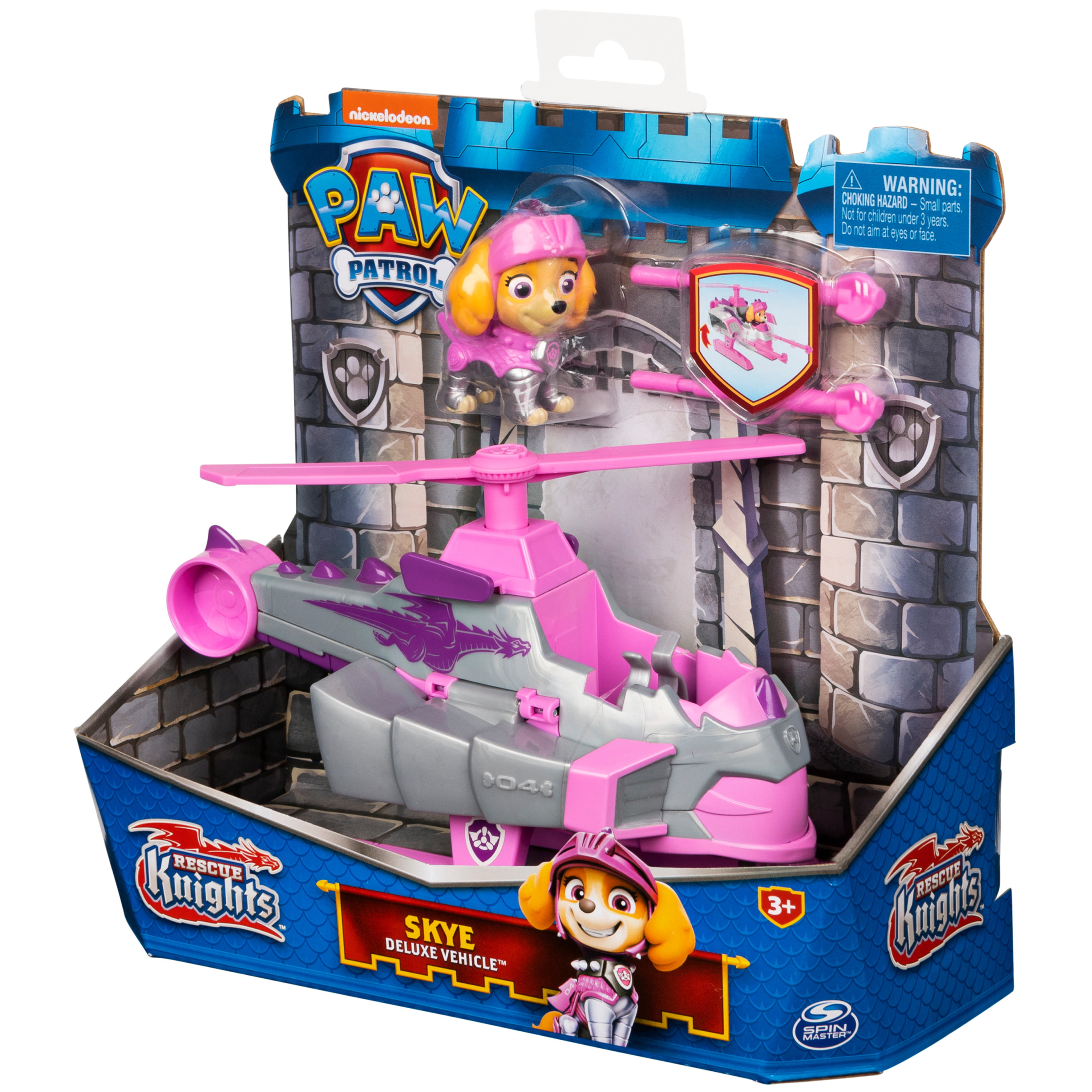 PAW Patrol: Rescue Knights Car with Skye Action - Walmart.com