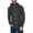 Ch, variant on XRAY JEANS Mens Knitted Two-Tone Hoodie Sweater with Metal Toggle and Sherpa Lined Hood Black