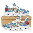 thumbnail image 1 of Zapatos de plataforma con cordones y patrón de suministros de enfermería, cómodos, ligeros y para exteriores para jóvenes., 1 of 6