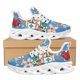 thumbnail image 1 of Zapatos de plataforma con cordones y patrón de suministros de enfermería, cómodos, ligeros y para exteriores para jóvenes., 1 of 6