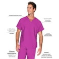 thumbnail image 4 of Landau Unisex Scrub Zone Classic Relaxed Fit Breathable Fade Resistant 1 Pocket Pull Over Tunic Scrub, Style 71221, 4 of 8