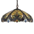 thumbnail image 3 of Chloe Lighting Adia 2-Light Glass Hanging Pendant Fixture in Multi-Color, 3 of 4