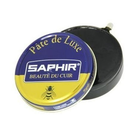 High Polished - Beaute Du Cuir Pate De Luxe High Gloss Black Shoe Polish 50ml, The Pate de Luxe Saphir, is a very nourishing traditional polish, based on beeswax and carnauba (.., By Saphir