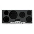 thumbnail image 3 of Viking Rvec3456b 45" Wide Built-In Electric Cooktop - Stainless Steel, 3 of 7