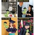 thumbnail image 3 of DolliBu Green Dinosaur Graduation Plush Toy - Super Soft Plush Graduation Stuffed Animal Dress Up with Gown & Cap with Tassel Outfit - Congratulatory Graduation Gift - 10 Inch, 3 of 6