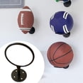 thumbnail image 1 of Sonducket 1PCS Wall Mounted Ball Holders Display Basketball Rack Holder Soccer Decor Deportes y aire libre, 1 of 1