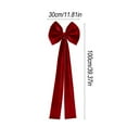 thumbnail image 2 of Dserfhy Chair Sashes Bows, Large Velvet Chair Cover for Christmas Wedding Event Holiday Party Decor, 2 of 5