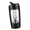 thumbnail image 4 of Bouteille Shaker Électrique pour Milkshakes, Lait, Mise en Forme, Noir, 4 of 8