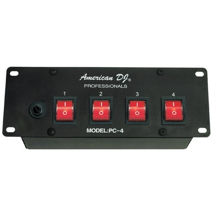 pc4 four channel power switcher by american dj walmart com