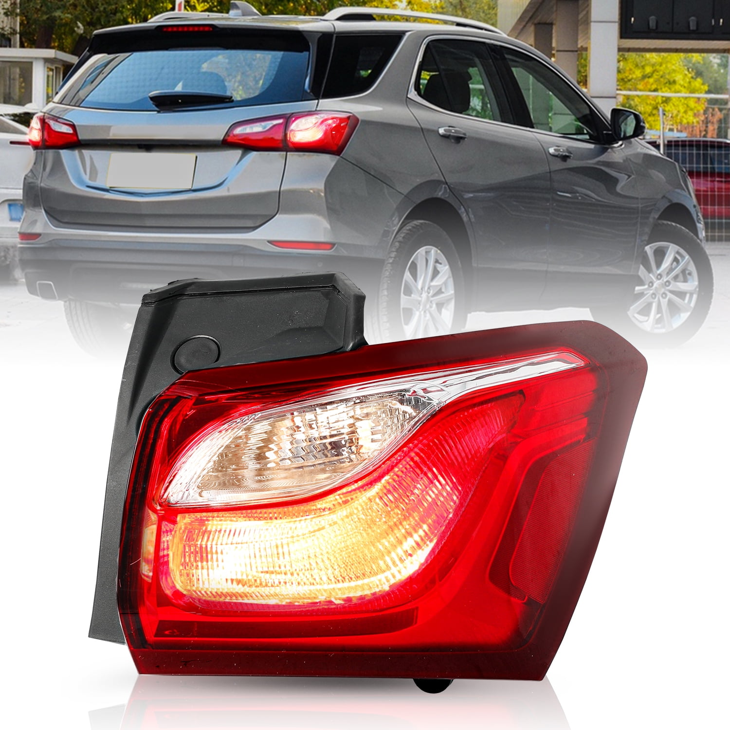 Fit 2018-2020 Chevy Equinox Halogen Rear Tail Light Outer Right Passenger Side