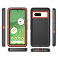 thumbnail image 5 of NIFFPD Pixel 7 Pro Case, Shockproof Drop protection Phone Case for Google Pixel 7 Pro Case Black&Orange, 5 of 5