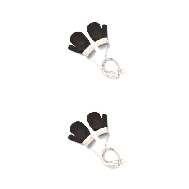 Guantes Minnieouse para niños pequeños exteriores cubiertas para los dedos Type3