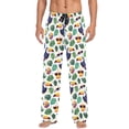 thumbnail image 7 of FORMRS Mens Pajama Pants with Pockets Soft Cotton Sleepwear Lounge Bottoms, Sizes S-2XL, Vibrant Toucans Pattern, 7 of 7