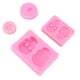 thumbnail image 2 of Moldes para fondant de Halloween, 4 piezas, molde de silicona para Halloween, moldes para pasteles, moldes para Halloween, rendimiento confiable Jadeshay  A, 2 of 8