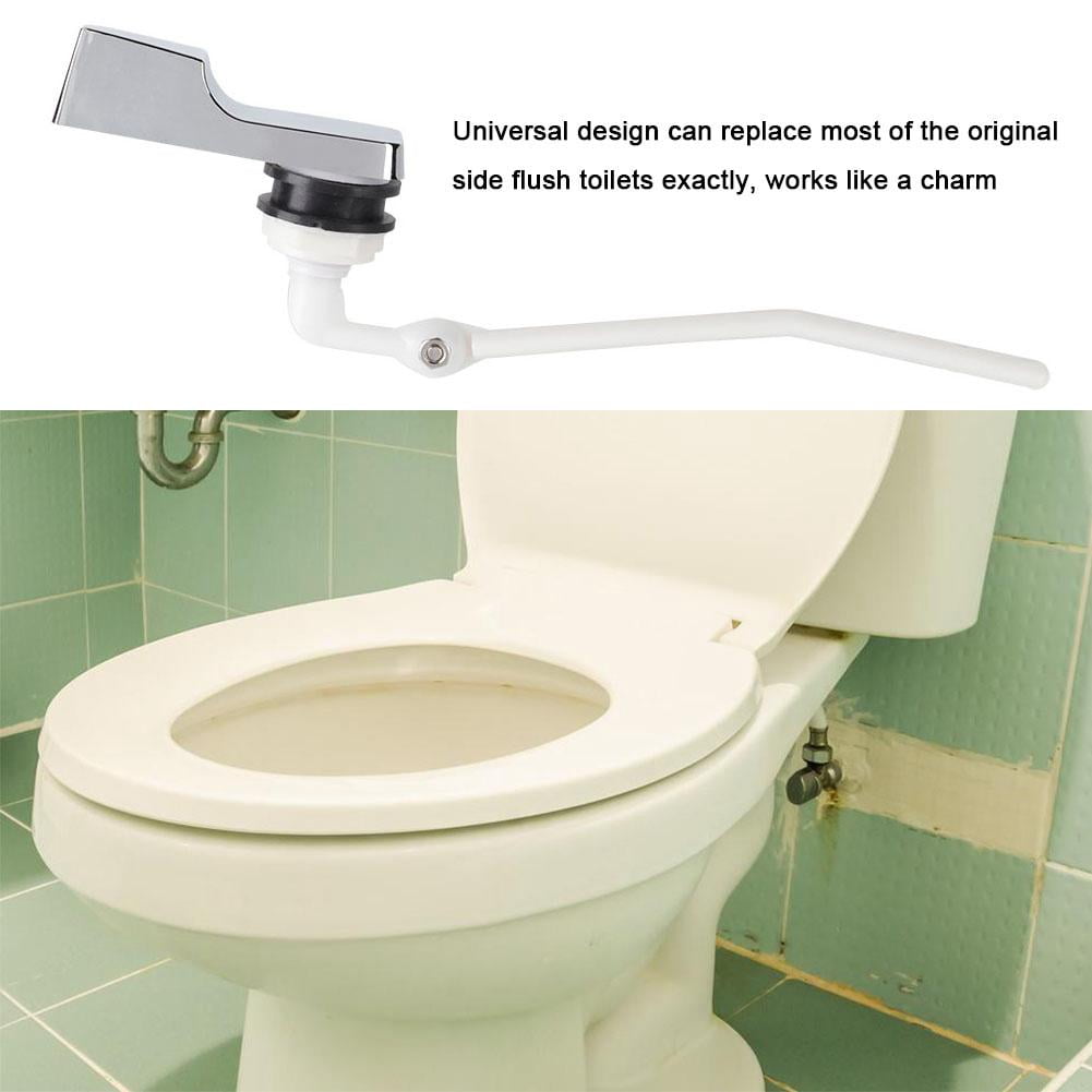 Rdeghly Toilet Handle Replacement Toilet Tank Flush Lever Side Mount