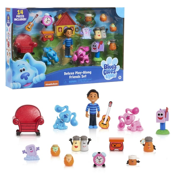 Blue’s Clues & You! Deluxe PlayAlong Friends Set, Ages 3+ Walmart