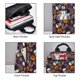 thumbnail image 3 of Disketp Halloween With Skull Mochila Ligera e Impermeable, Mochila de Día Resistente para Viajes, Senderismo y Uso Diario para Hombre y Mujer, 3 of 7