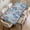 Dusty-Blue-Berry-Leaf, variant on YESAD Waterproof Fitted Rectangle Tablecloth With Elastic Edge, Wipeable Table Cover For 6 Ft Tables, Perfect For Outdoor Picnic & Camping,24x48in,Dusty-Blue-Berry-Leaf