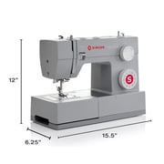 Singer Heavy Duty 4452 Electric Sewing Machine - Gray