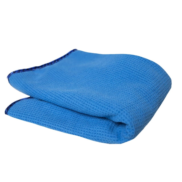 Towel Chemical Guys Waffle Weave para cristal, 60 x 40 cm, color azul