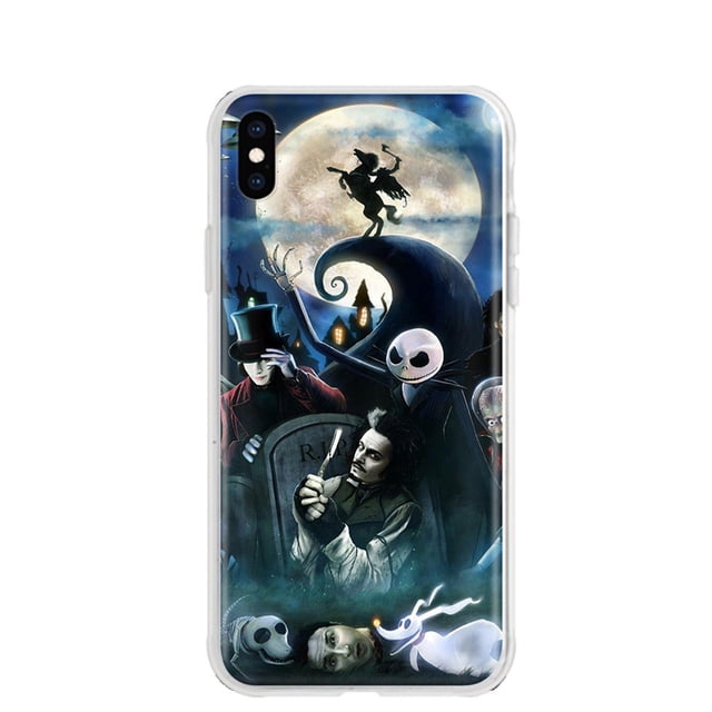 BO-108 The Nightmare Before Christmas Funda Blanda Compatible Con Motorola Moto Edge 30 Fusion E13 E22 E22I G52 G42 G32 G22 G23 Carcasa