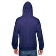 thumbnail image 3 of Fruit of the Loom Adult SofSpun® Hooded Sweatshirt - HEATHER GRAPE - L, 3 of 3
