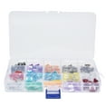 thumbnail image 2 of Blade Fuses, Car Fuse Assortment Kit 5-30A Strong Conductivity Transparent  For RV For Marine For Electrical Equipment, 2 of 8
