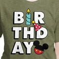 thumbnail image 3 of Mickey & Friends - Mickey Birthday Icons - Youth Short Sleeve Graphic T-Shirt, 3 of 5