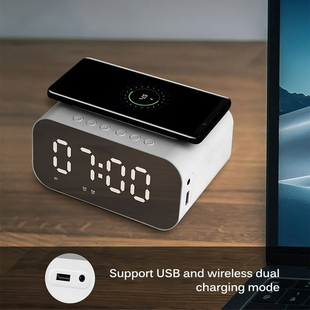 Bluetooth Radio Reloj Despertador Usb Reloj Despertador De Radio