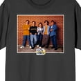 thumbnail image 2 of Boy Meets World Cory, Topanga, Shawn, Jack, and Eric Men's Charcoal Short Sleeve Tee-Large, 2 of 4
