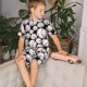 thumbnail image 4 of Fotbe Cute Baseball Pijama Estampada de 2 Piezas para Niños – Ropa de Dormir de Manga Corta Cómoda para Niños y Niñas, Camiseta y Shorts de Algodón-Small, 4 of 6