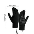 thumbnail image 3 of USB Powered Winter Heating Knitted Gloves for Cycling Typing and Outdoor Cold Weather Activities with Rechargeable Battery Operation, 3 of 4