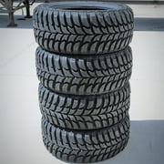 Set of 4 Crosswind by LingLong M/T 265/70R16 110/107Q C 6 Ply mud Light Truck Tires