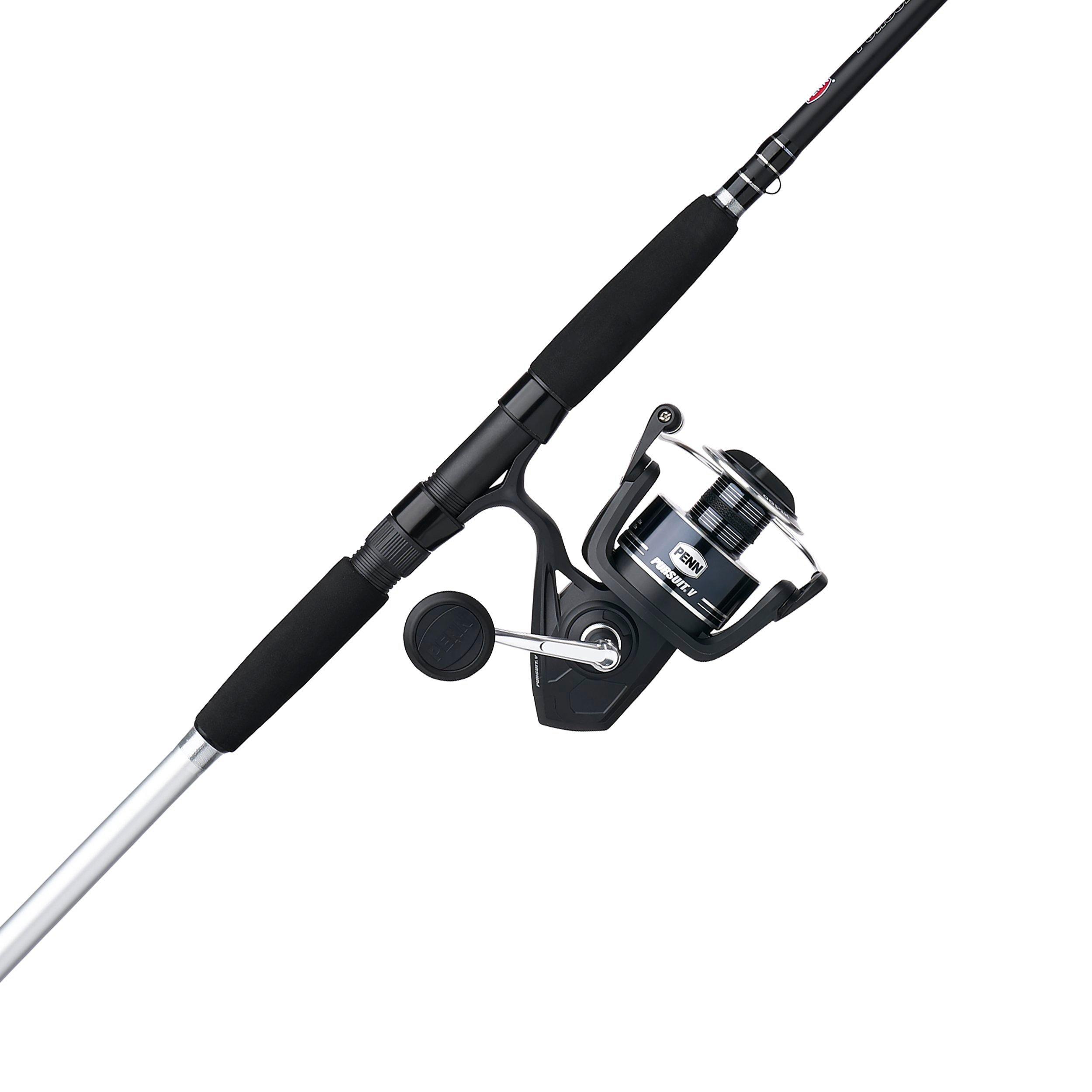 PENN Pursuit V Spinning Fishing Combo, 10' Heavy Rod, 8000 Size Reel