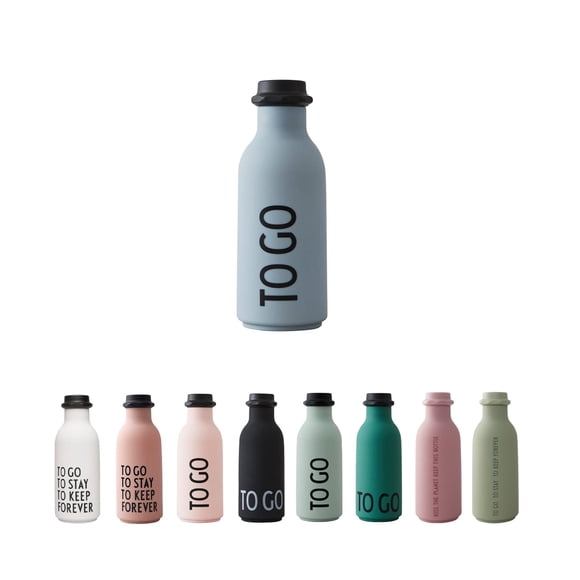 Design Letters To go Water Bottle 17 Oz Vintage Drinking Bottle Unbreakable Milk container Shape Bottle Leakproof, BPABPS Free, Drop Safe Drinking Jar Bottles for Kid, Adult Titan Water Bottle