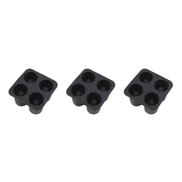Bearachild Molde para hacer hielo, resistente a bajas temperaturas, modelo de hielo esférico, bandeja cuadrada, utensilios de cocina, apariencia Type1 NO1 Bearachild CBP229626
