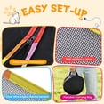 thumbnail image 4 of Petizer Outdoor Cat Enclosures - Upgrade 3-in-1 Outdoor Catio Set with Extra Large Tents & Tunnel for Yard & Travel, Portable Cat Playpen for Kittens, Cats, Puppies & Small Animals with Storage Bag, 4 of 7