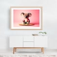 thumbnail image 5 of Koala with surfboard - Photography Animal Surfboard Humor Tropical Oak Framed Wall Art Print 20 x 30 inches, 5 of 6