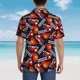 thumbnail image 4 of Balery Fire Rescue With Red Helmet And Truck Camisas hawaianas de manga corta para hombre, camisas playeras de corte holgado, camisas de vacaciones con botones,Medium, 4 of 7