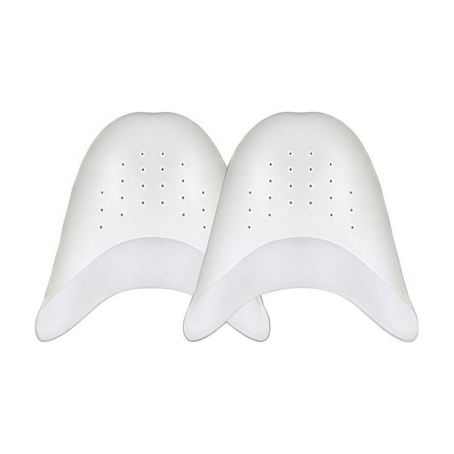 Protective Gear for Foot Health Silicone Toe Caps Breathable Friction Prevention for All Ages with Holes and Comfort