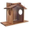 thumbnail image 2 of Hemoton Squirrel House 1 Set Hamster Feeder for Outdoors Rat Chipmunk, 2 of 4