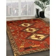 thumbnail image 2 of Ahgly Company Indoor Square Traditional Red Persian Area Rugs, 8' Square, 2 of 6