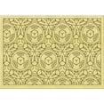 thumbnail image 1 of Ahgly Company Machine Washable Indoor Rectangle Transitional Sun Yellow Area Rugs, 7' x 9', 1 of 7