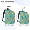 thumbnail image 4 of Rocae Happy Summer for Durable Canvas Backpack Leisure Large Bag Travel Rucksack Multi-function Backpack Medium, 4 of 8