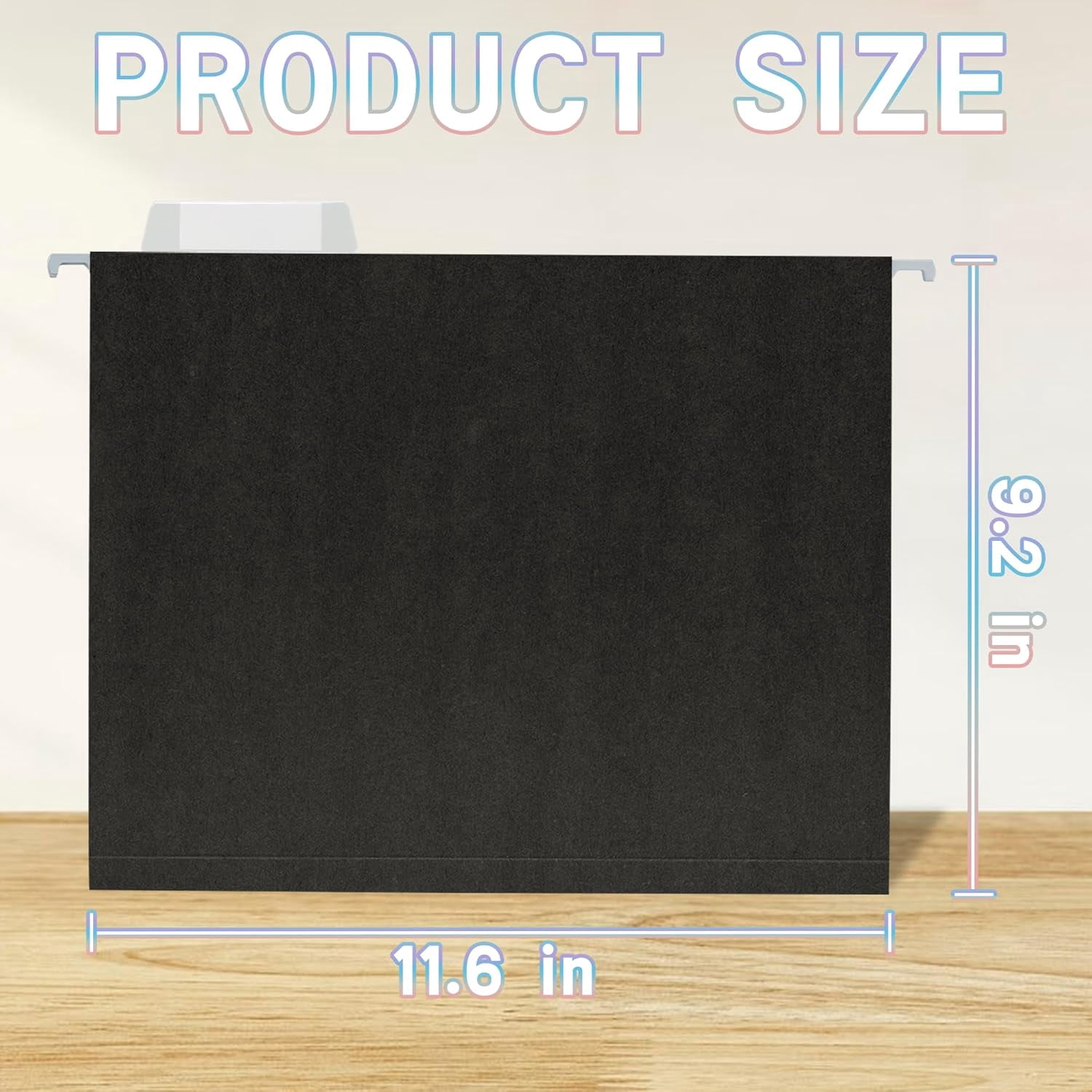 25 Packs Hanging File Folders Pink,Letter Size 8.5x11,Hanging File Folders with 1/5-cut Tabs,File Folders for Filing Cabinet with Tabs,Designed for Bulky Files,Ideal Office,School Classroom