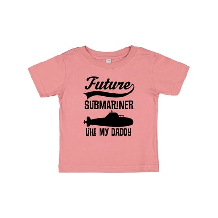 

Inktastic Future Submariner Like Daddy Gift Baby Boy or Baby Girl T-Shirt