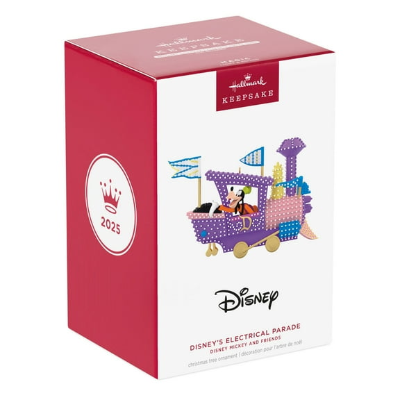 Hallmark Keepsake 2025 Disney's Electrical Parade Musical Christmas Ornament New