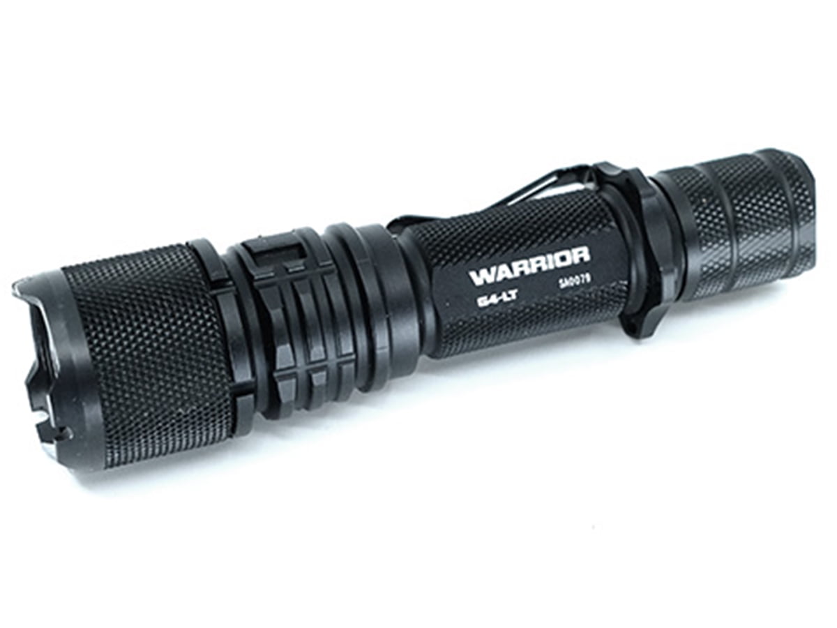 Powertac Warrior G4LT 2100 Lumen Rechargeable LED Tactical Flashlight