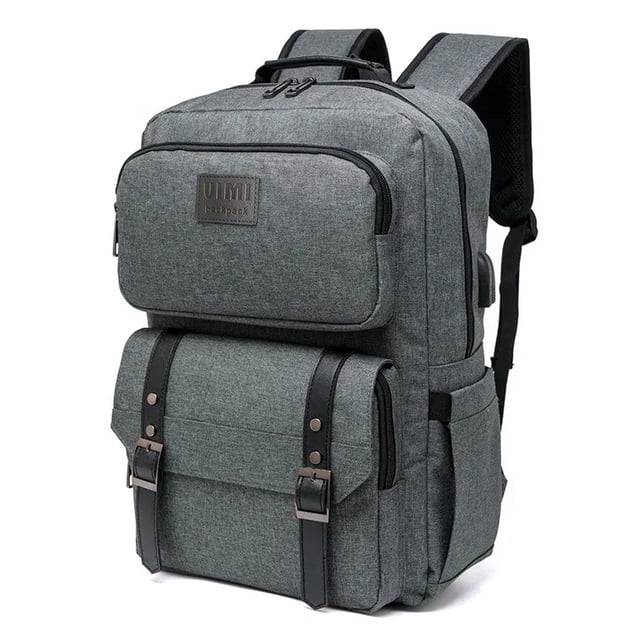 Mochila Urban VIMI Retro Para Laptop Tabletas Escolares Multiusos Gris