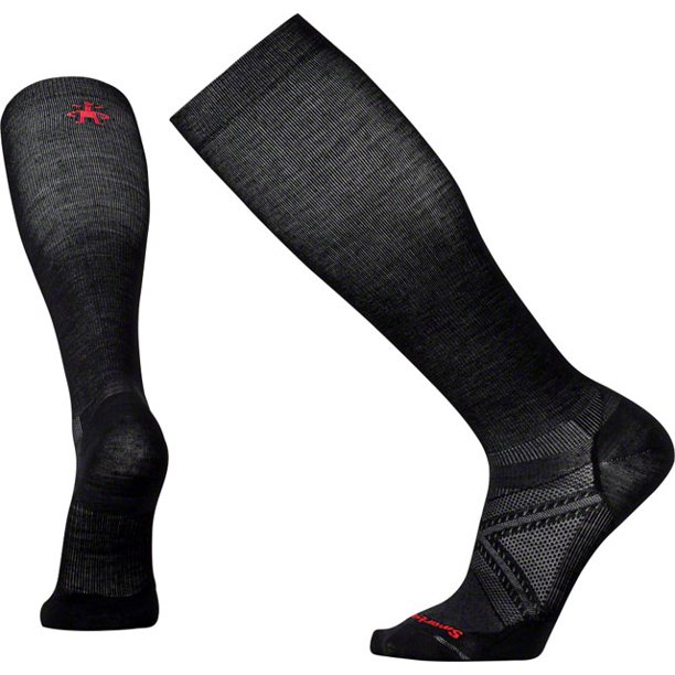 Smartwool Smartwool Run Graduated Compression Ultra Light Sock Black